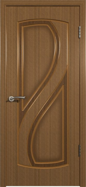 Дверь Грация шпон глухая макоре 600х2000