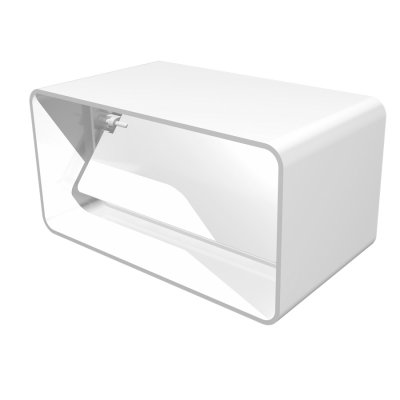 Соединитель с обратным клапаном пластик 60х120 мм ERA 612СКПО