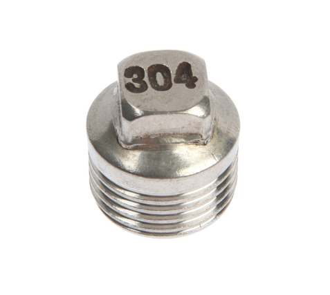 Пробка ZEIN, 1/2", пробка, наружная резьба, нержавеющая сталь/7030552