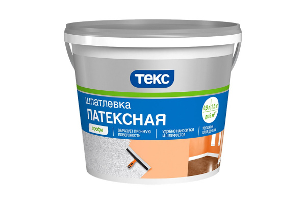 Шпатлевка Латексная ПРОФИ 1,5кг