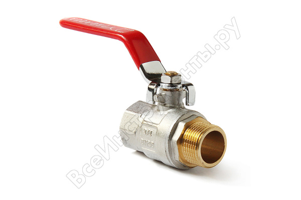 Кран шаровый полнопрох. 1 1/4" вн/нар р PRO AQUA (FWL53-m32-f32x)