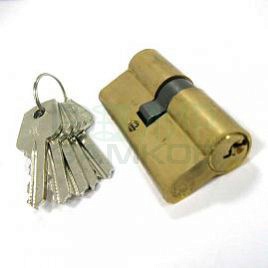 Цилиндровый механизм  90 мм латунь (6090) 5 кл.-т286
