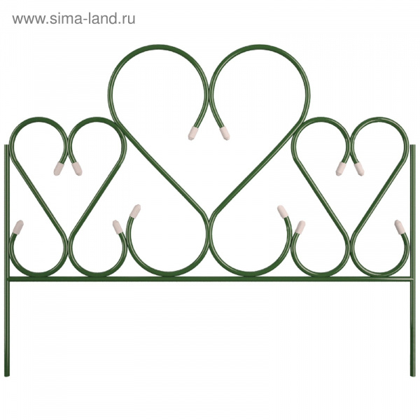 Забор металлический "Амурный" 5 секций 5019263
