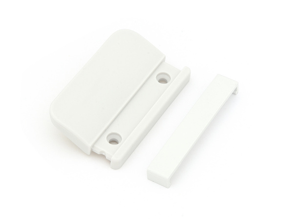 Ручка балконная белая пластик Palladium BH WW PL/110829