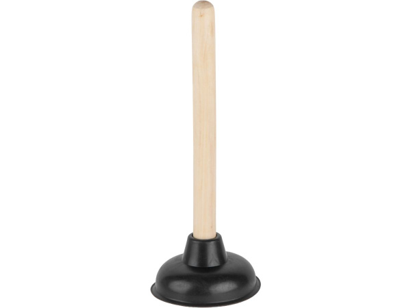 Вантуз с деревянной ручкой, 30см, AV Engineering