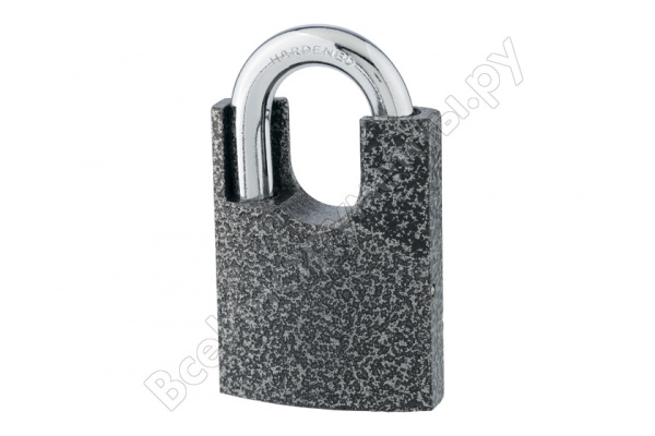 Замок навесной, защищенная дужка, 50мм /91637