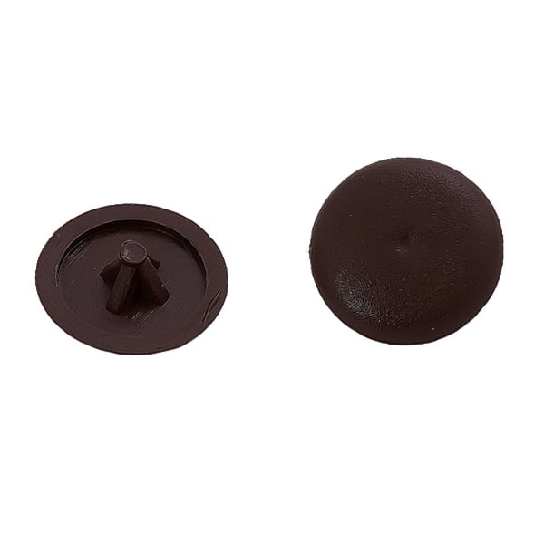 Заглушка для шурупов темно- коричневая /31743