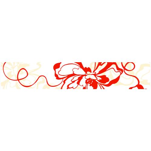 Бордюр Монро 40х7,5 красный (Нефрит-Керамика) 