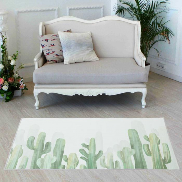 Ковер Этель "Кактусы" 80*120 см, 700г/м2/4982197