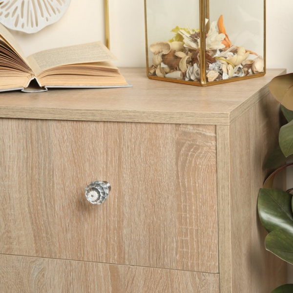 Ручка кнопка ТУНДРА ST001, d=30 мм, цвет хром/3609954