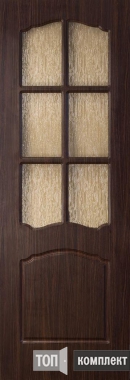 Дверь Лилия со стеклом венге 700х2000