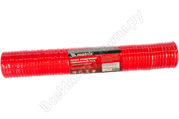 Шланг воздушный спиральный 6х8мм 15м/57006