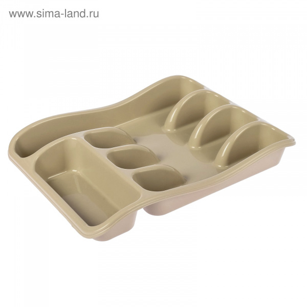 Лоток для столовых приборов,цвет латте 3088314