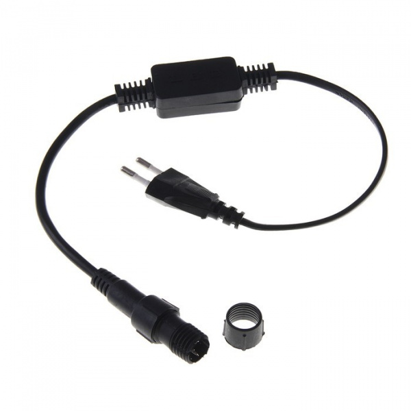 Шнур питания Luazon Lighting для светового шнура 13 мм, 3-pin, 220 В /752961