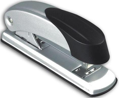 Степлер AVANTGARDE, скоба №24/6, сшивает до 30 листов, серебристый, (LACO)