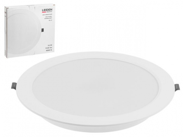 Светильник светодиодный встраиваемый RS-R 18 Вт 4000К, IP44 LEIDEN ELECTRIC (807004)