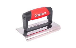 Эджер  1/4" из нержавеющей стали 150х75мм , радиус 9,5мм  GOLDBLATT/G06235