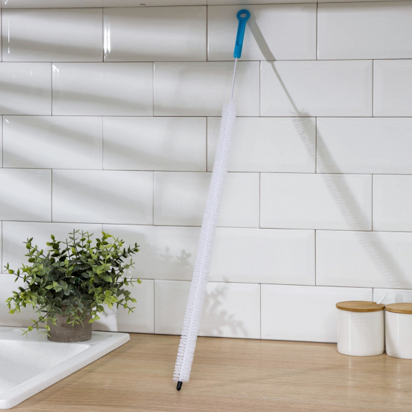 Ёрш чистящий гибкий Доляна, 72×4 см, цвет МИКС /3092738