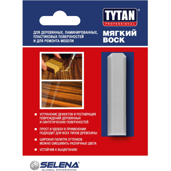 Воск мебельный Tytan Professional серый 7,5г. /64608