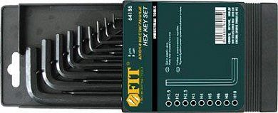 Ключи шестигранные 1,5-10мм 9шт/64185