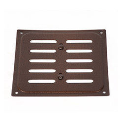 Решетка вентиляционная 160х240 с заглушкой /медь/439д