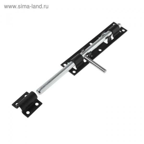 Засов дверной ЗД - 300, черный /5513064