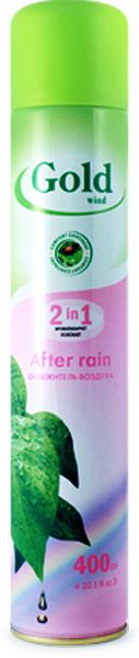 Освежитель воздуха Gold Wind 300мл После дождя After Rain 12- 245606