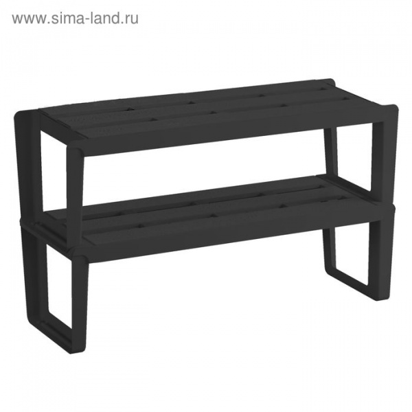 Этажерка для обуви 2-х секционная "Slip"