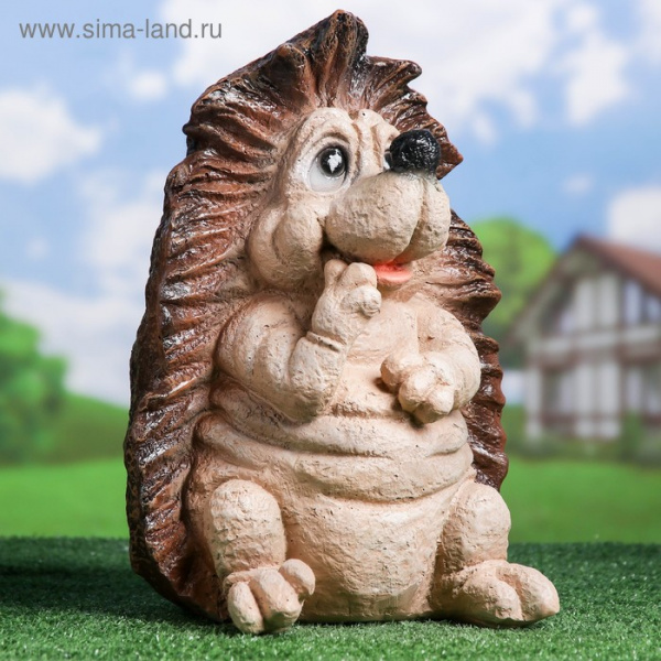Садовая фигура "Ежик садовый" 28х38см /4074859