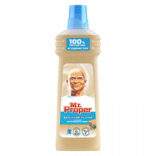 Мистер Пропер жидкий 750мл Аромат натурального Мыла /81716626