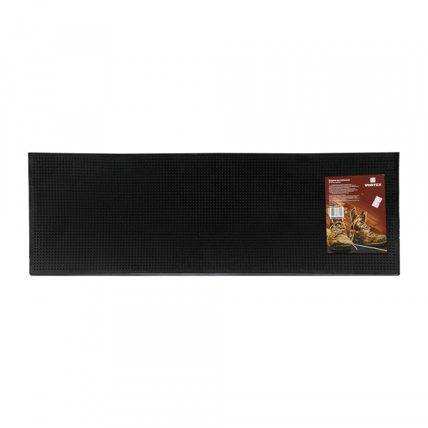 Коврик на ступеньку 25*75см, черный/20078