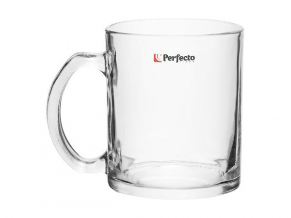 Кружка стеклянная, 330 мл, серия Космик (Cosmic), PERFECTO LINEA (30-280011)