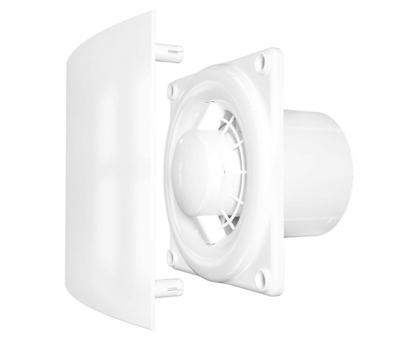 Вентилятор осевой вытяжной с обратным клапаном D98 QUADRO 4C