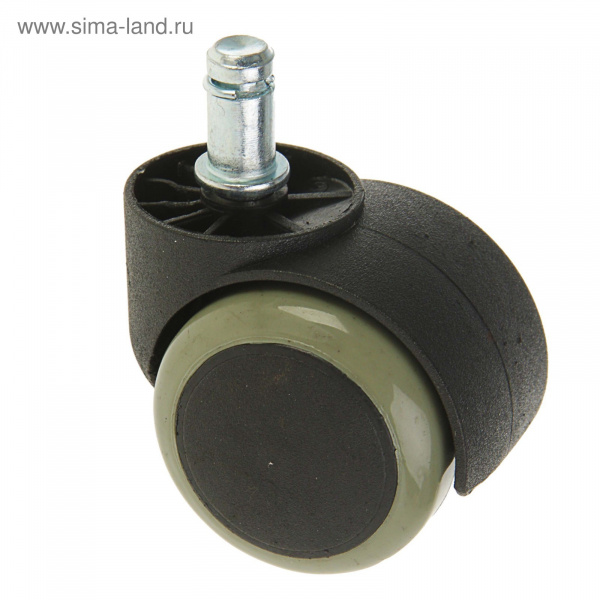Колесо мебельное, d=50 мм, со штифтом 11x22 мм, c мягким ходом, без тормоза /1874251