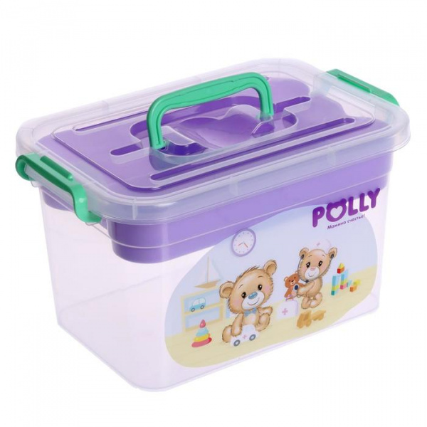 Контейнер для детской аптечки с вкладышем "polly" 6,5л 1746267