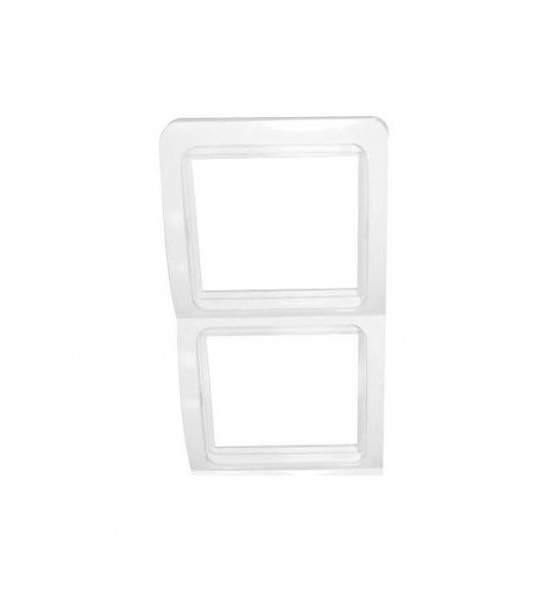 Рамка вертикальная 2-х местная/84021