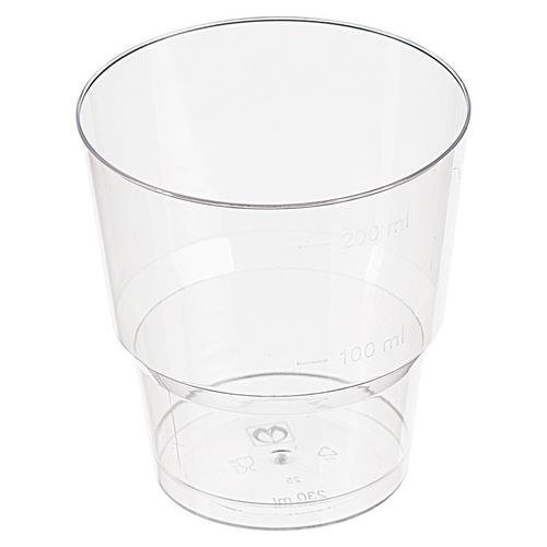 Стакан 200мл Кристалл прозрачный 