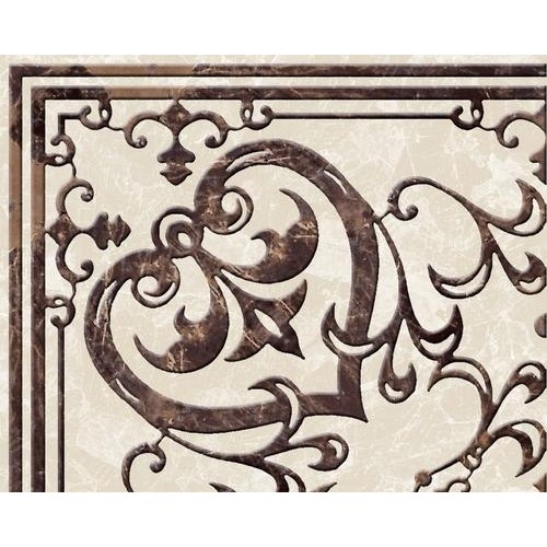 Фриз ВУЛКАНО 9,3х9,3 Беж. уголок Д11331 (Голден Тайл)