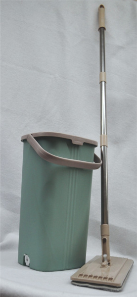 Комплект д/уборки (ведро+швабра), зеленый, Comfort life ЭКО