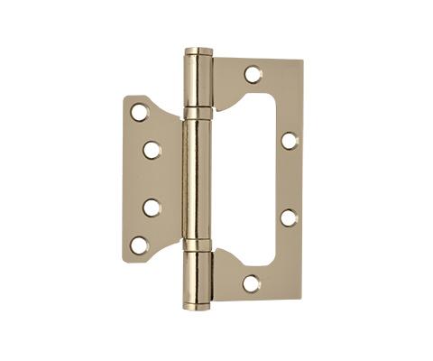 Петля СТАЛЬ100х75х2,5 2ВВ (2шт) универс. без врезки РС/хром/ГАРАНТ/398д