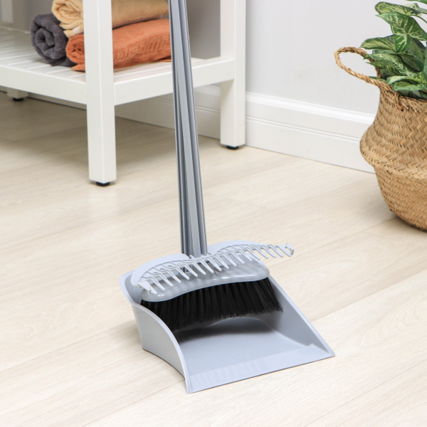 Набор для уборки «Комфорт», 3 предмета: совок, щетка, гребень, цвет МИКС/587049