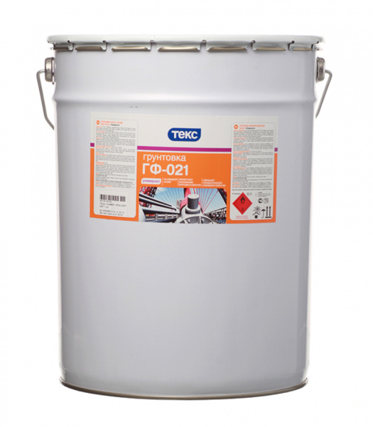 Грунт ГФ-021 Красно-коричневый УНИВЕРСАЛ 24кг.