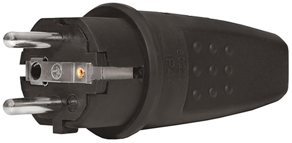 Вилка прямая однофазная /83301