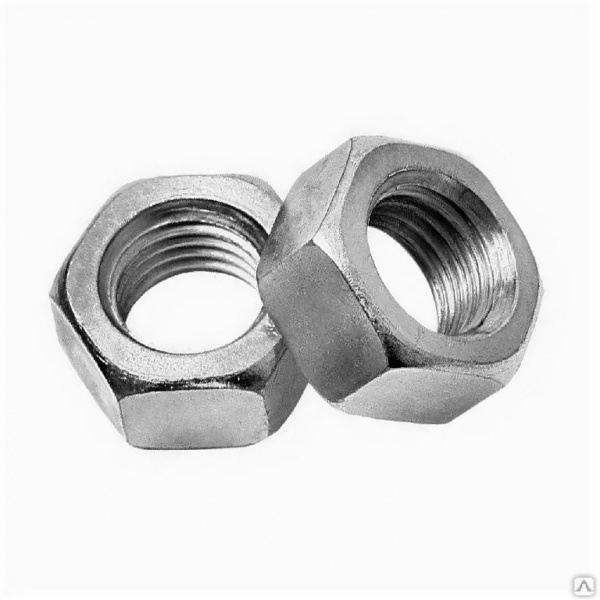 Гайка оцинк м-22