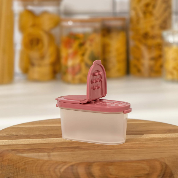 Ёмкость для специй 120 мл, цвет ягодный 5187016