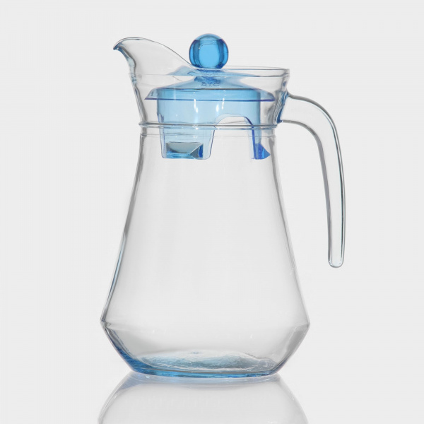 Кувшин стеклянный Luminarc Arc, 1,3 л, цвет голубой/4779462