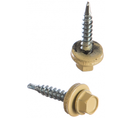 Саморез кровельный бежевый 4,8х28 (29) (1014)