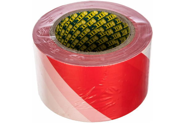 Лента сигнальная 50мм*200м (Klebebander) красно-белая