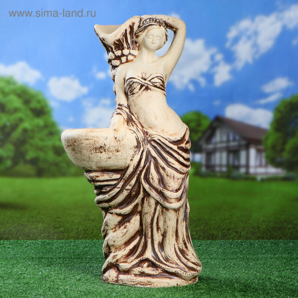Садовая фигурка "Афродита" 22*35*72см шамот /1144894