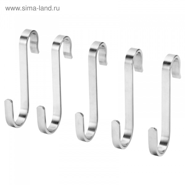 Набор S-крючков КУНГСФОРС, 5 шт, нержавеющ сталь/4130733
